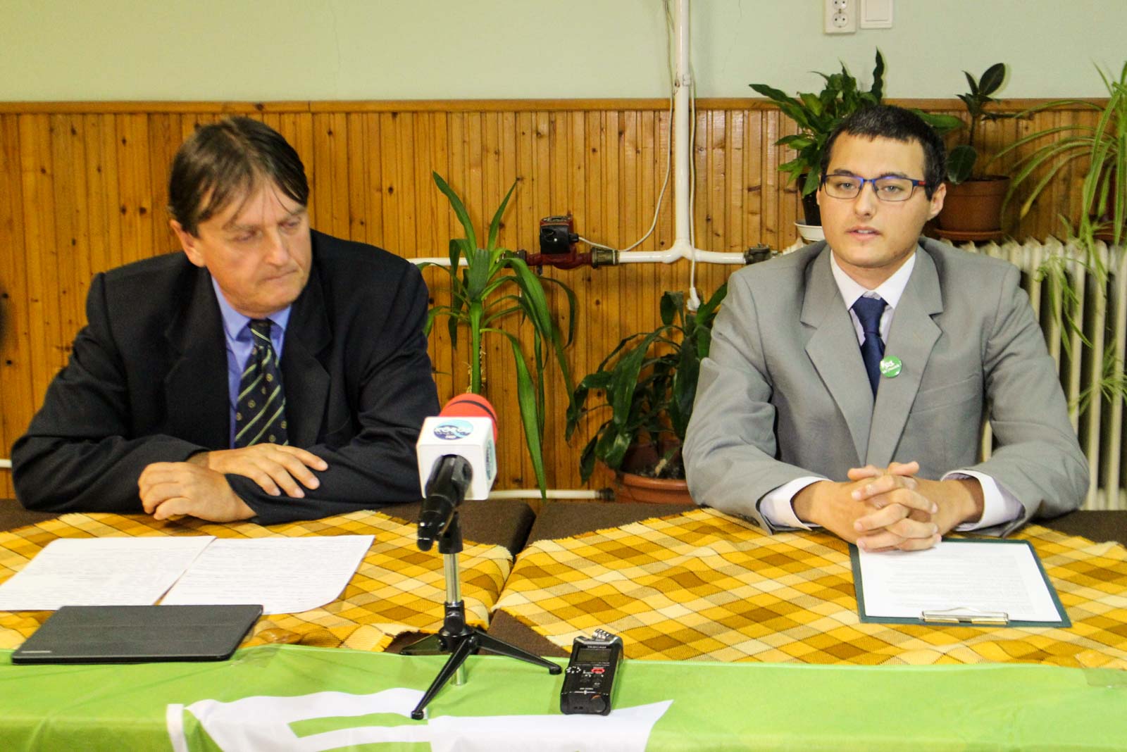 Földesi Mihály és Aszódi János (Fotó: Hegedűs Éva)