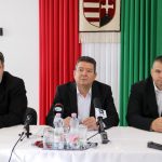 Dr. Babák Zoltán, Hamza Zoltán és Farkas Péter (Fotó: Hegedűs Éva)