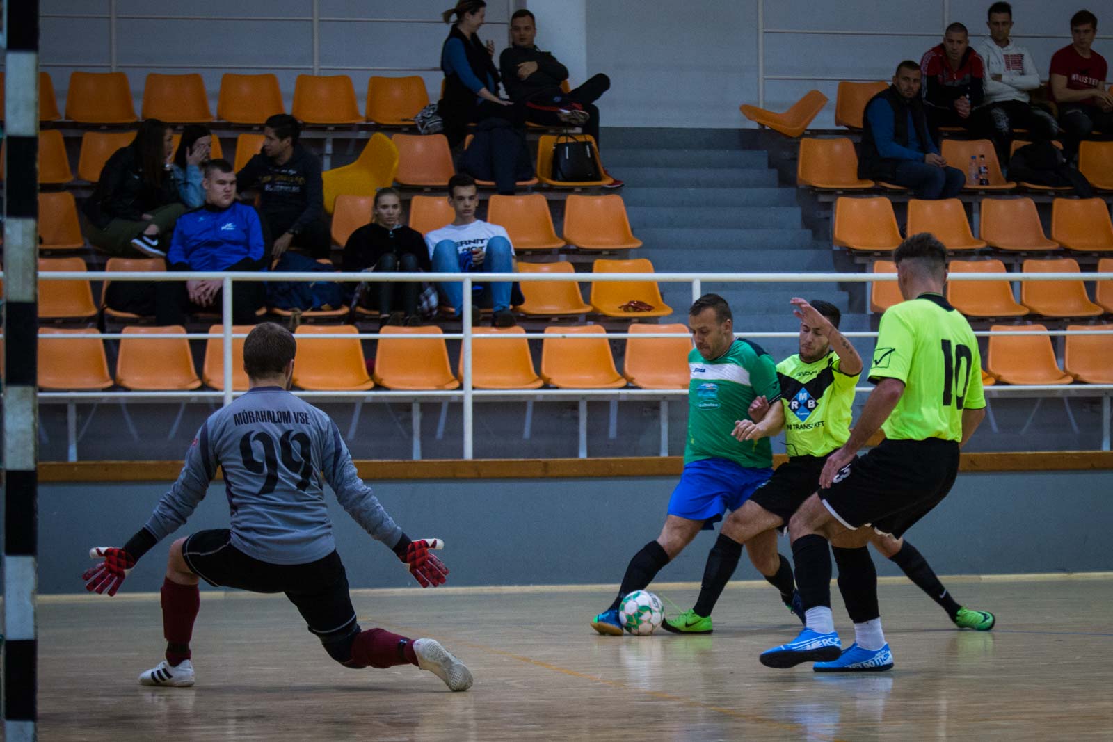 Csipai Csaba első gólja (Fotó: Babák Zoltán)