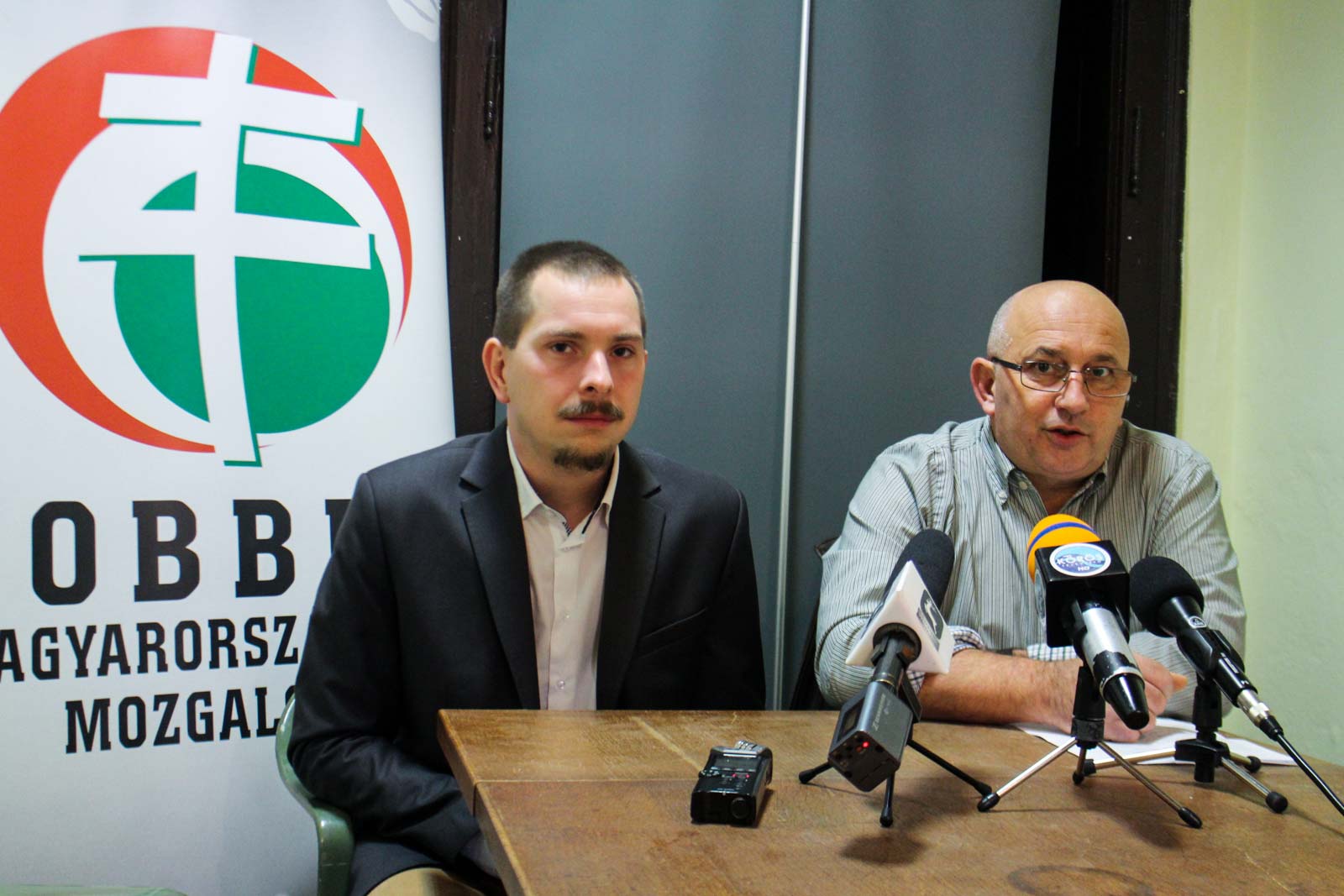 Samu Tamás Gergő és Pálinkás Tamás (Fotó: Hegedűs Éva)