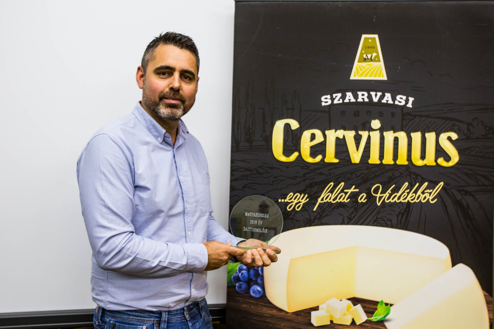 Darida Csaba, a Szarvasi Agrár Zrt. termelési igazgatója (Fotó: Babák Zoltán)