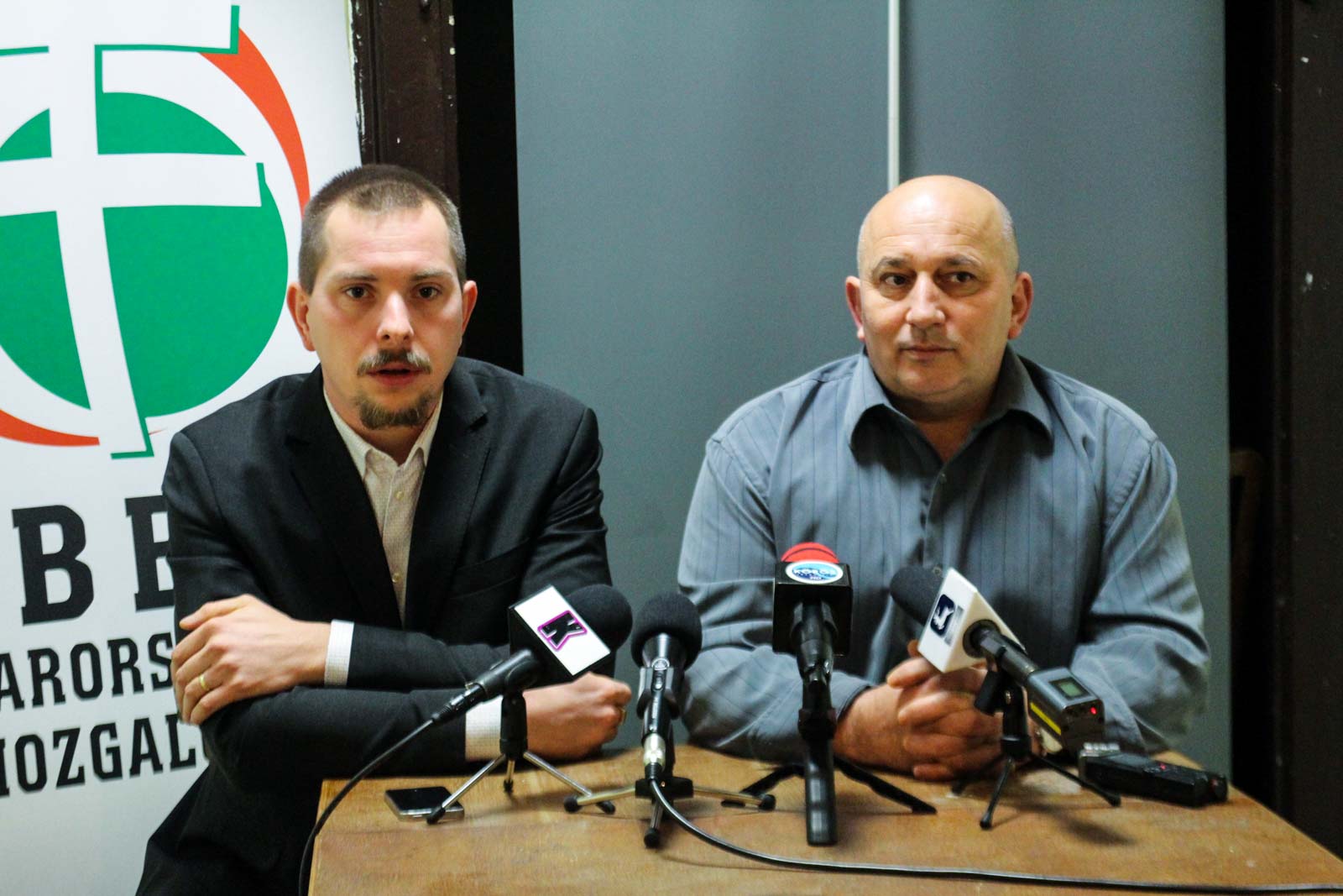 Samu Tamás Gergő és Pálinkás Tamás (Fotó: Hegedűs Éva)