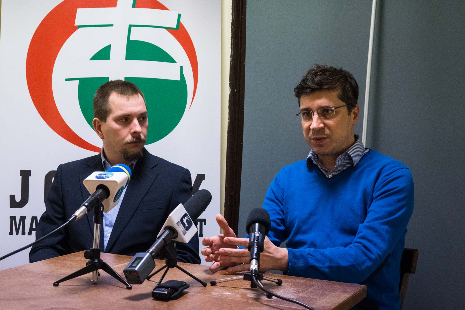 Samu Tamás Gergő és dr. Lukács László (Fotó: Babák Zoltán)