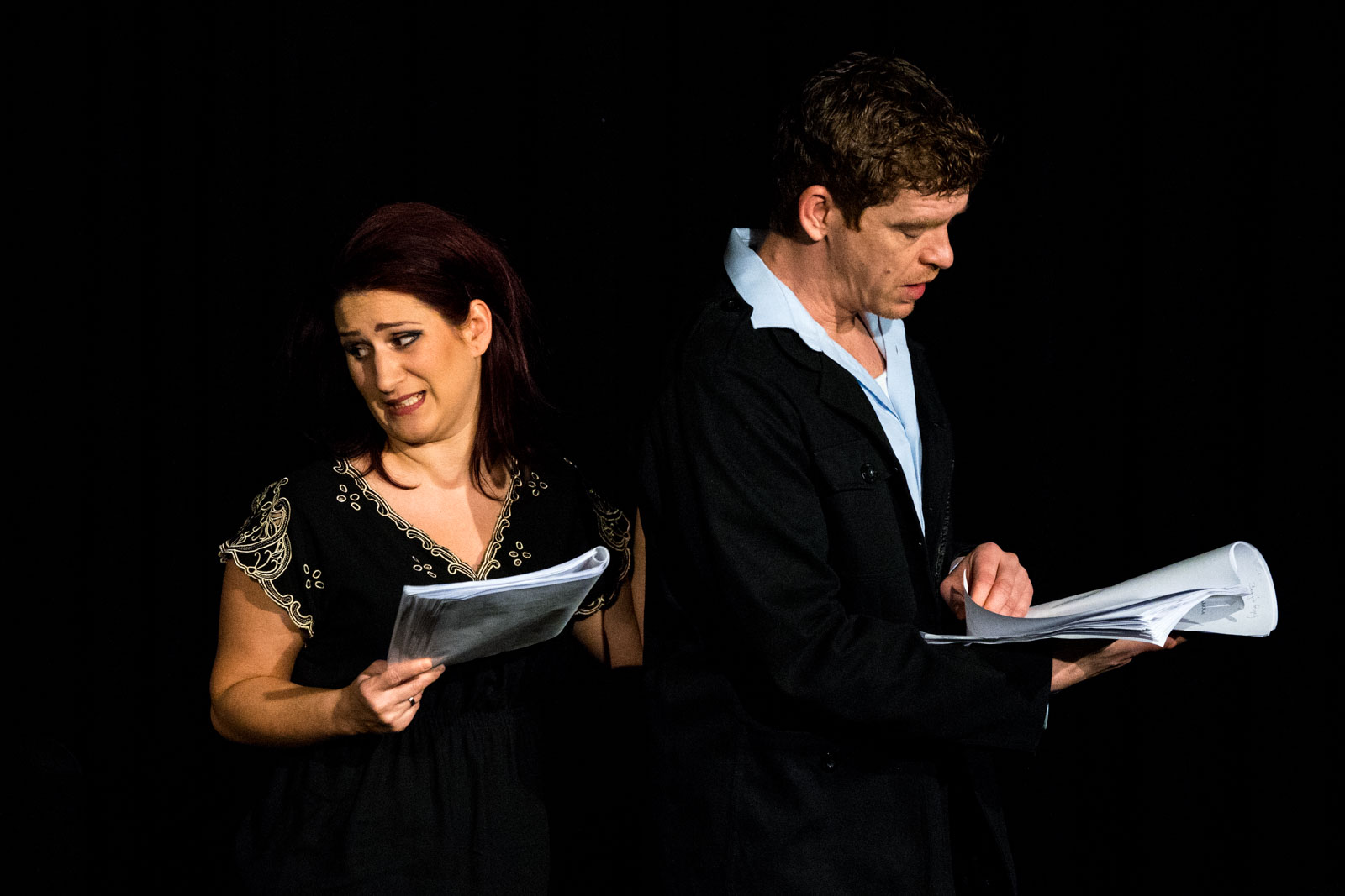 Harcsa Boglárka és Boronyák Gergely (Fotó: Babák Zoltán)