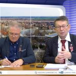 Dr. Melis János és Babák Mihály (Fotó: Szarvasi Kábeltelevízió)