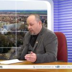 Sinka Imre, Békésszentandrás polgármestere (Fotó: Szarvasi Kábeltelevízió)