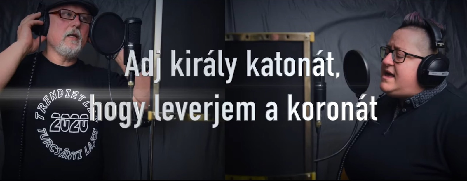 Turcsányi Lajos és Bodrogközy Rita (Forrás: Youtube)