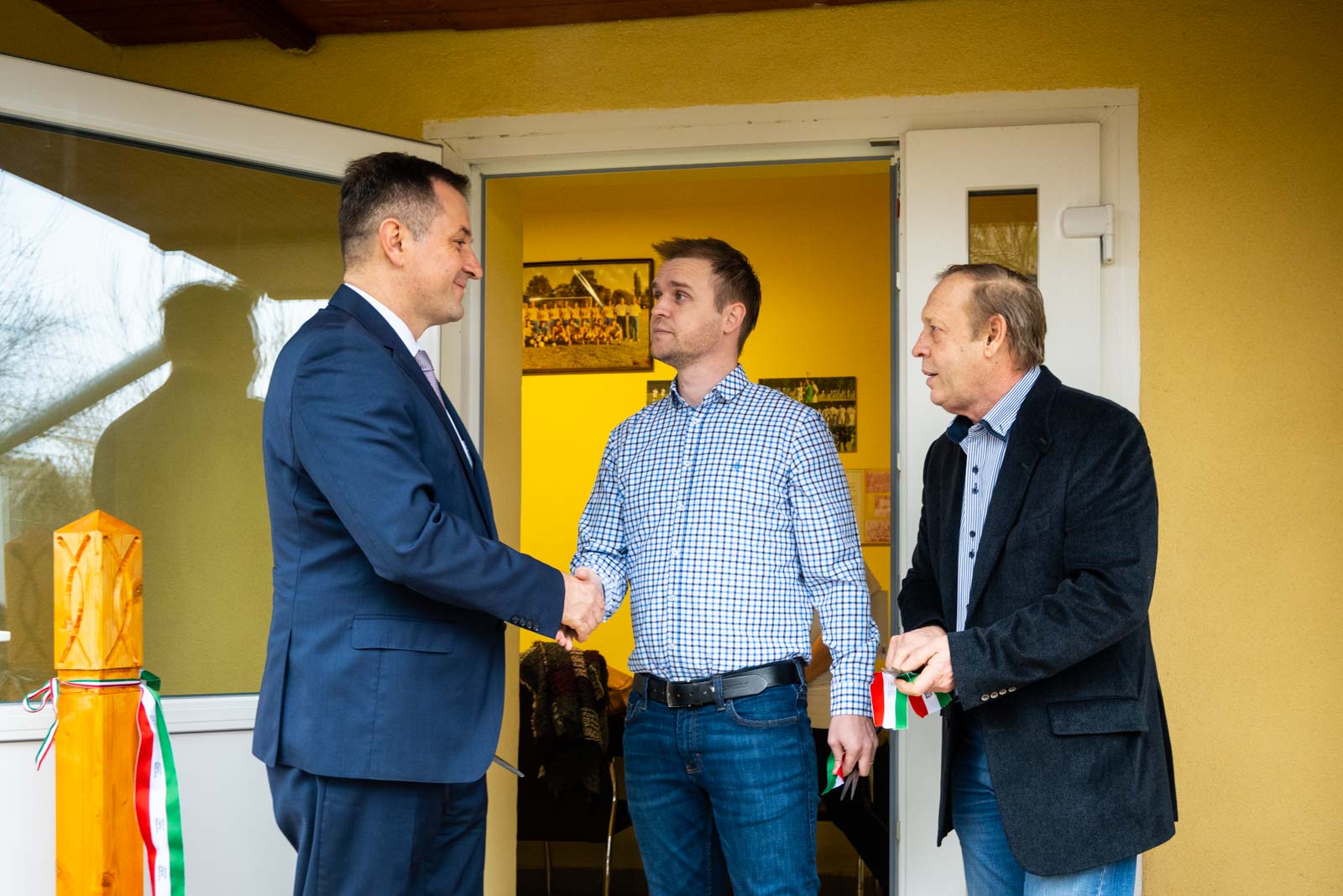 Dankó Béla, Gazsó Péter és Molnár József (Fotó: Babák Zoltán)