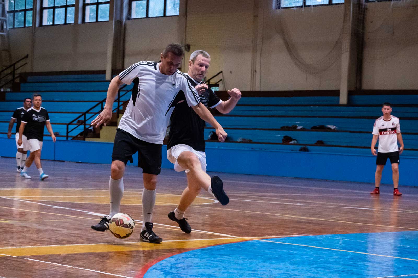 Zvara József (Korona) és Patay István (Negyrétfarm) csatája az újraindult bajnokság első játéknapján (Fotó: Babák Zoltán)