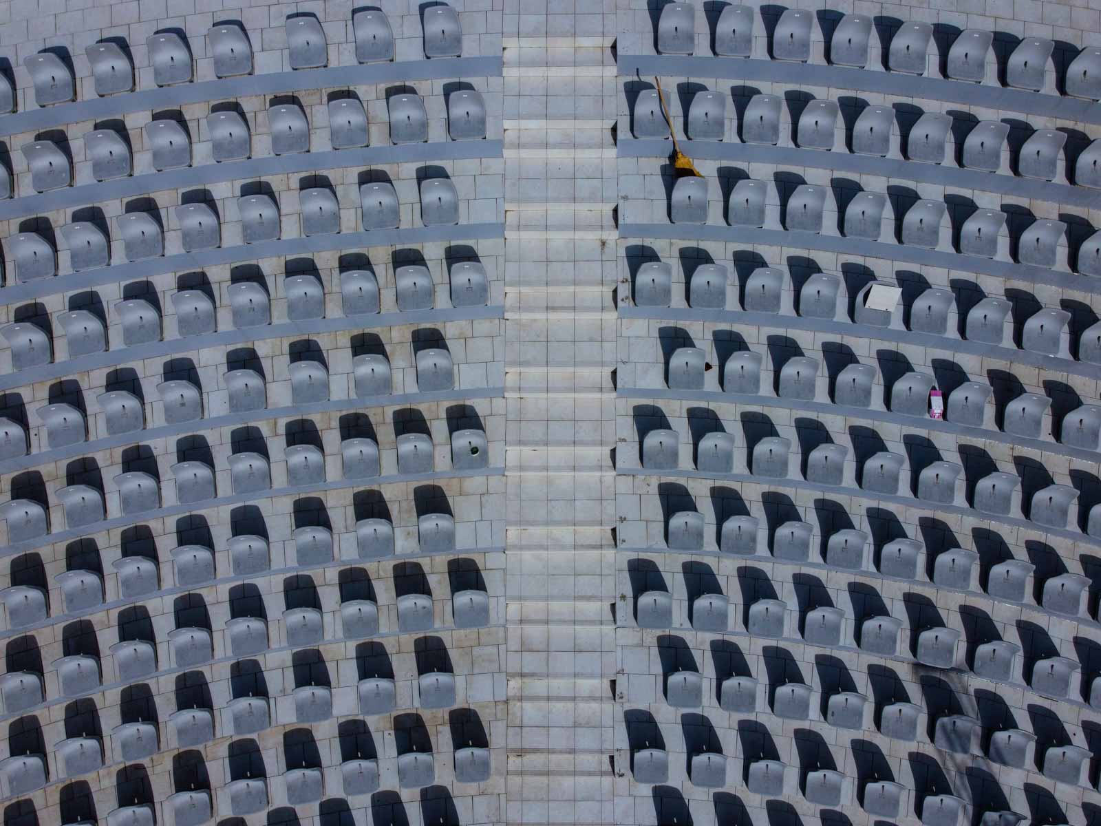 A Szarvasi Vízi Színház megújult nézőtere (Fotó: Babák Zoltán)