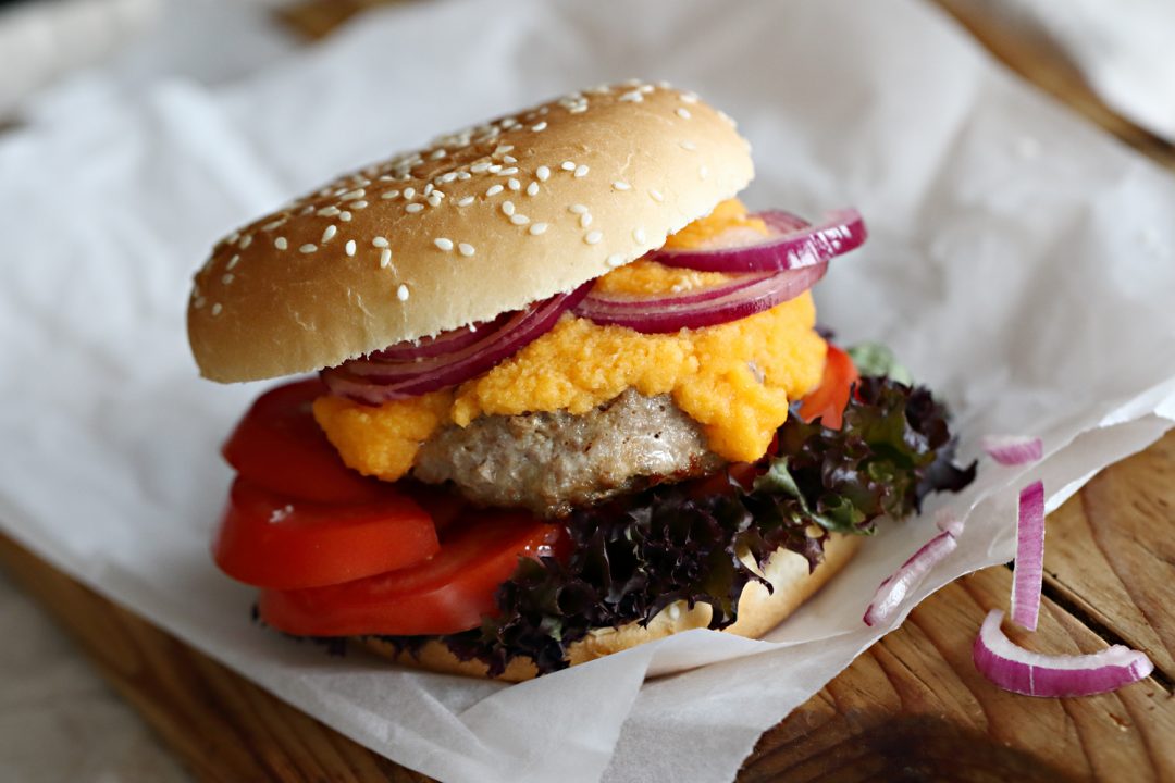 Sütőtökös pulykaburger (Fotó: Gallicoop.hu)
