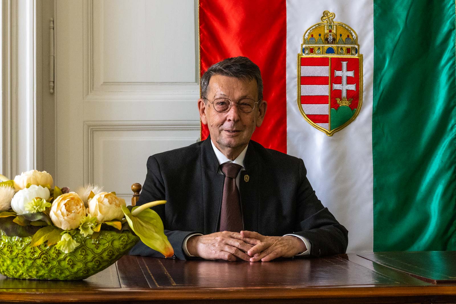 Babák Mihály, Szarvas város polgármestere (Fotó: Babák Zoltán)