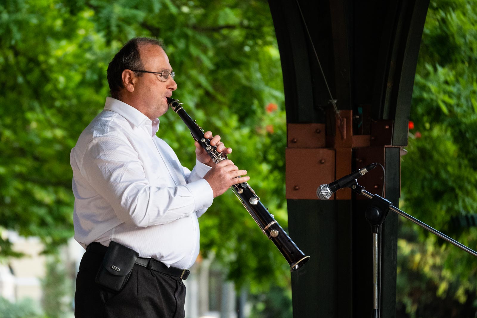 Dr. Zima János nyitotta a Kis esti zene 2020-as programsorozatát (Fotó: Babák Zoltán)