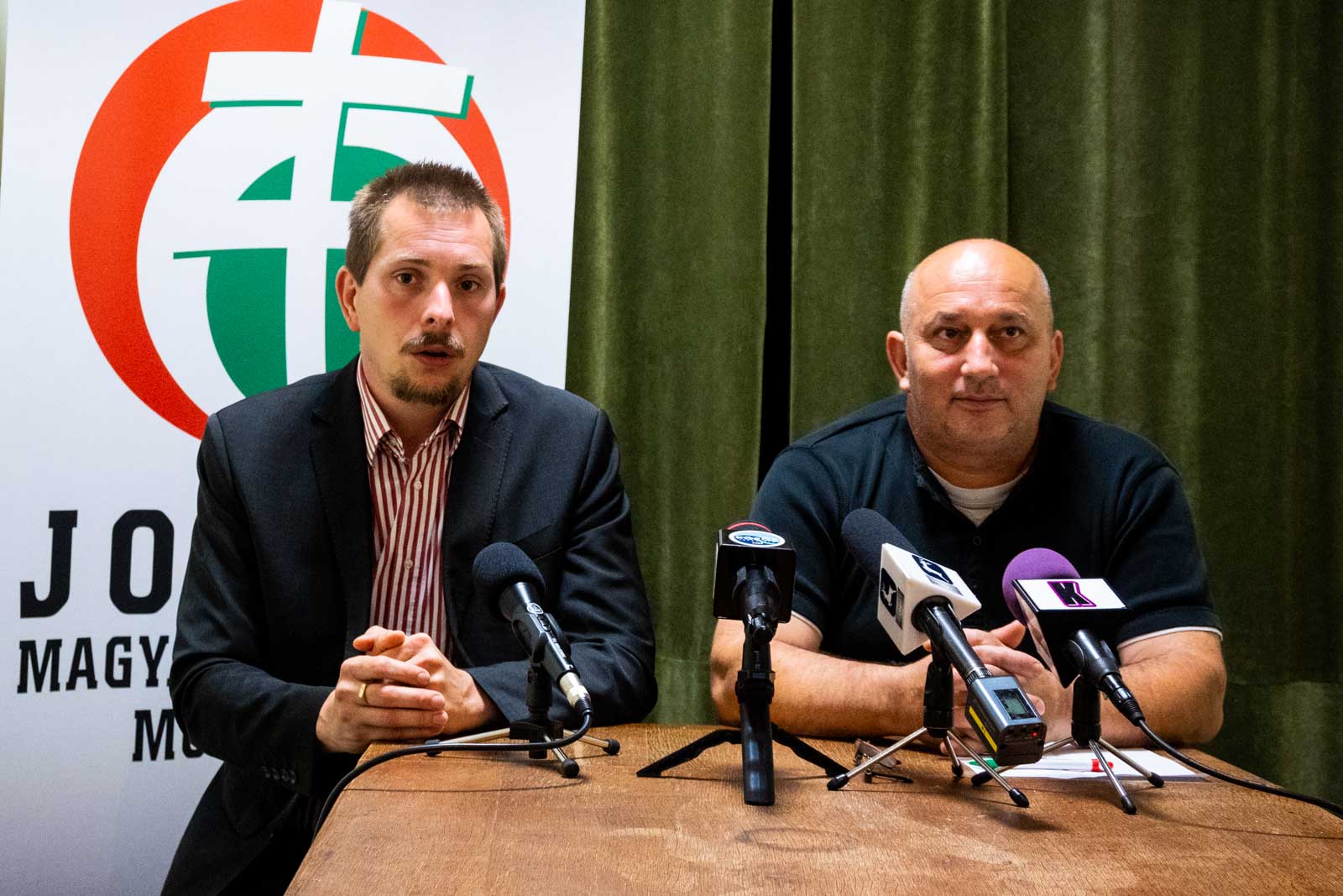 Samu Tamás Gergő és Pálinkás Tamás (Fotó: Babák Zoltán)