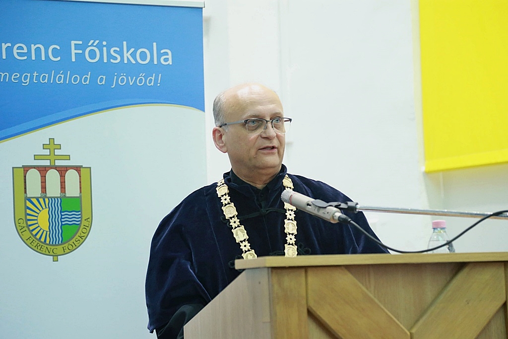 Dr. Kozma Gábor, a Gál Ferenc Főiskola rektora (Fotó: GFF)