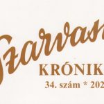 A Szarvasi Krónika 34. számának címlapja
