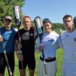 A Hüvös-csapat, Kuli Pisti jobbról (Fotó: kajakkenusport.hu)