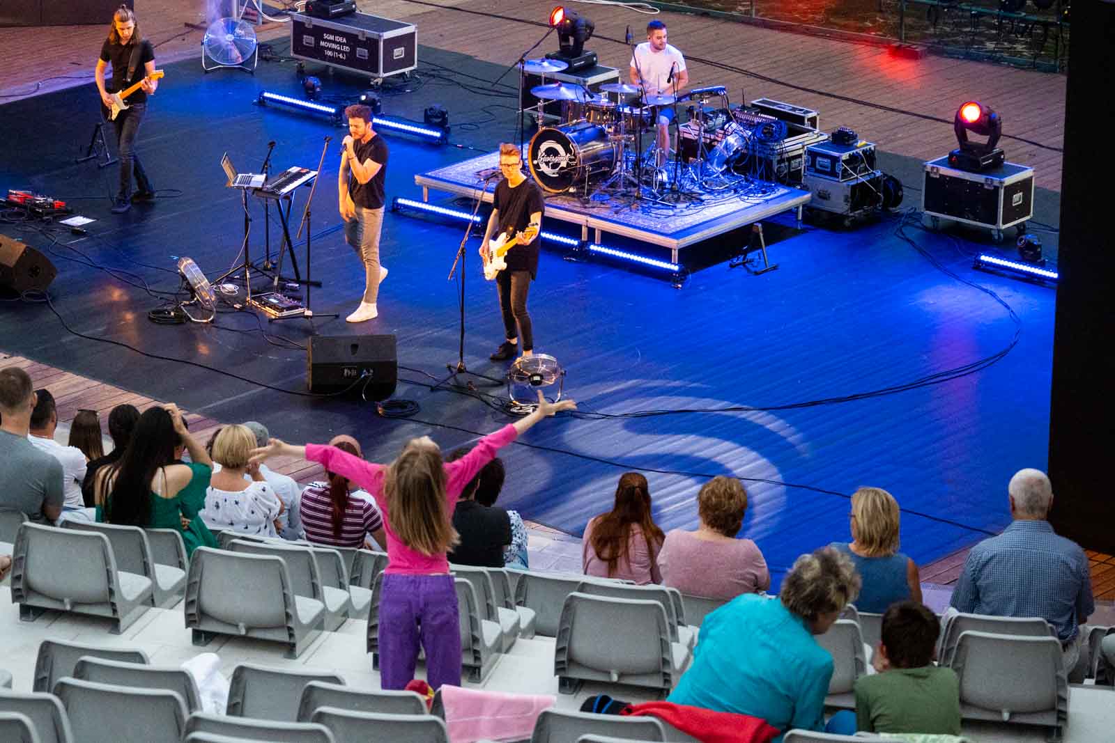 A Kávészünet és egy tejeskávé-rajongó (Fotó: Babák Zoltán)