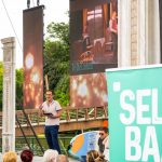 A közönségtalálkozó házigazdája, Varga Viktor (Fotó: Babák Zoltán)