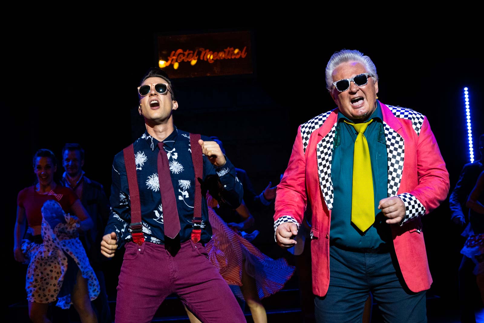 Zsilett (Ormándy M. Keve) és Mike (Nádházy Péter) (Fotó: Babák Zoltán)