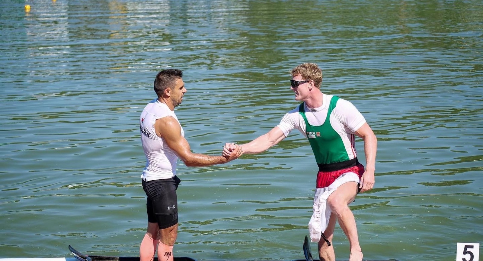 Kammerer Zoltán és Dombvári Bence (Fotó: kajakkenusport.hu)