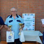 Jansik István és Pljesovszki János képviselheti Békés megyét az országos döntőn. A képen jobbról Tusjak Tamás. (Fotó: police.hu)