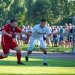 Styecz Milán fehér szarvasi szerelésben (Fotó: Babák Zoltán)