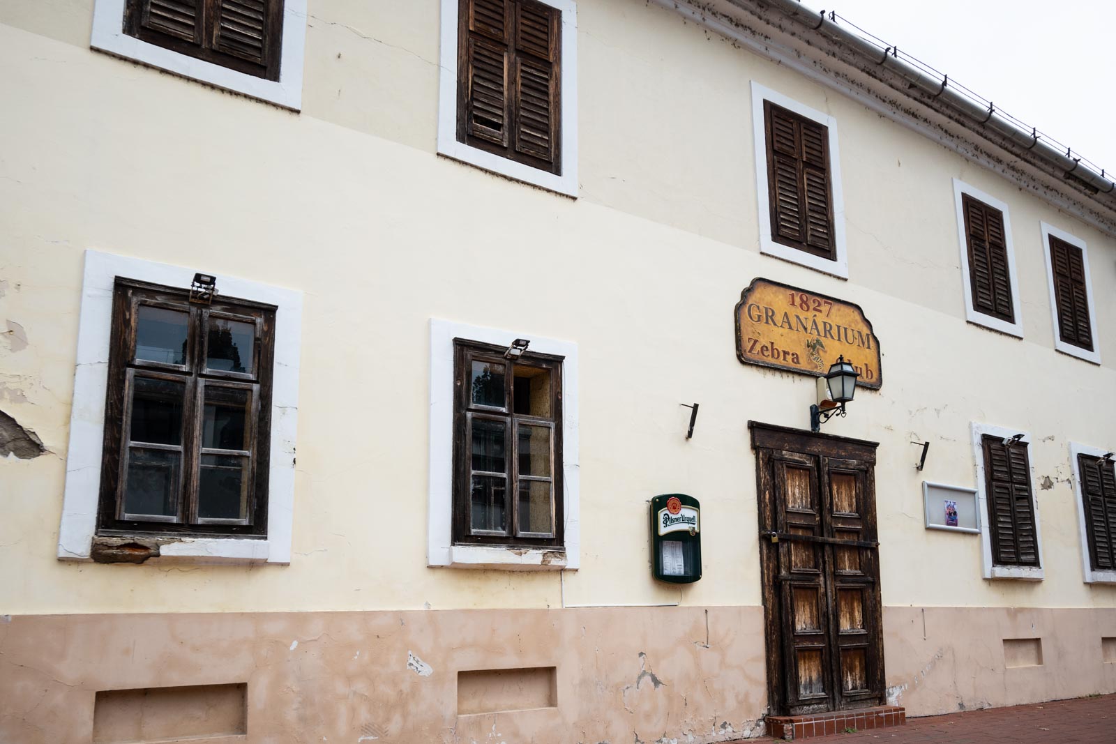 A Granárium Zebra Klub épülete (Fotó: Babák Zoltán)