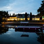 A Liget Wellness és Konferencia Hotel**** egy augusztus este (Fotó: Babák Zoltán)