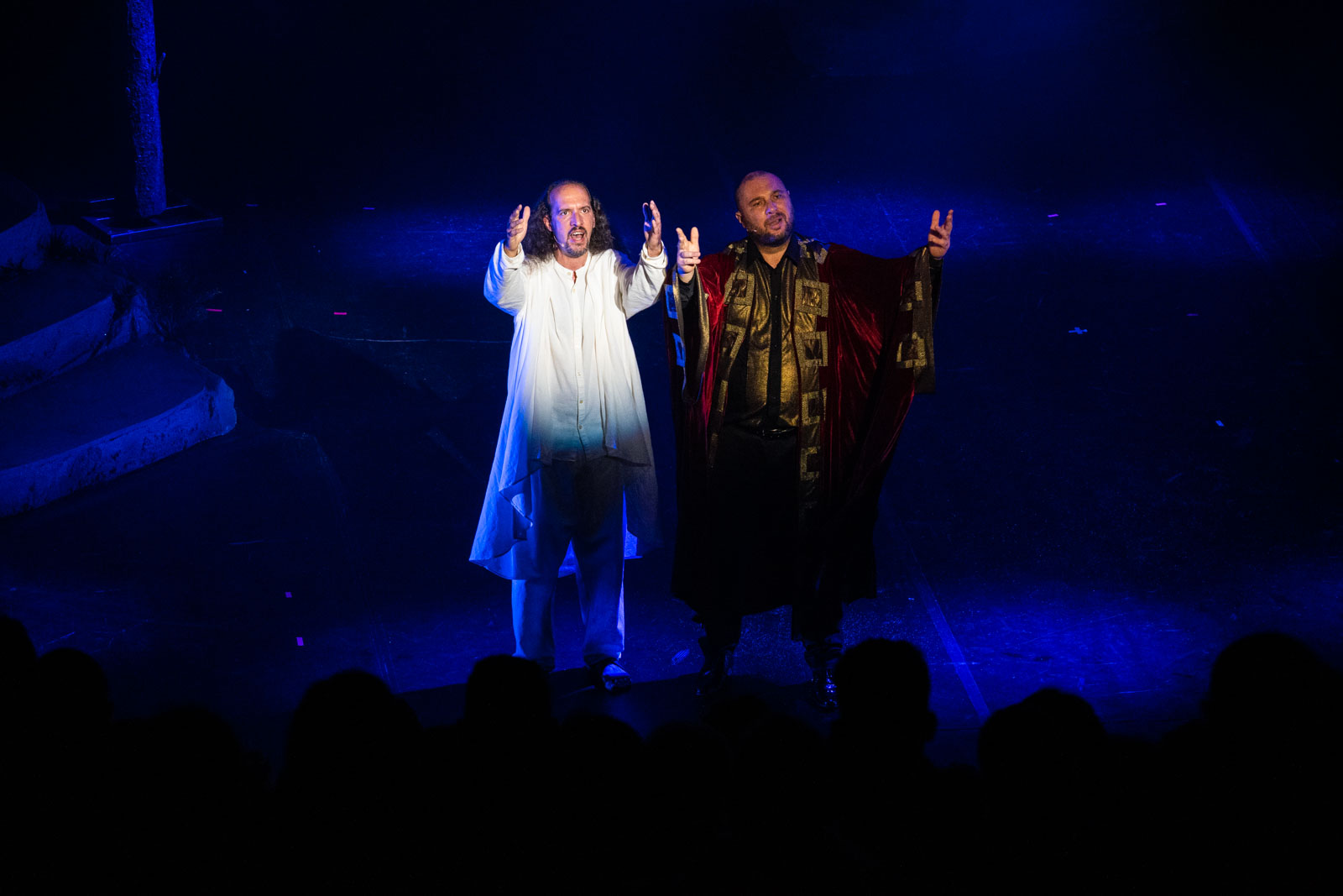 A Mester (Bedőcs Imre) és a Vezér (Katkó Ferenc) (Fotó: Babák Zoltán)