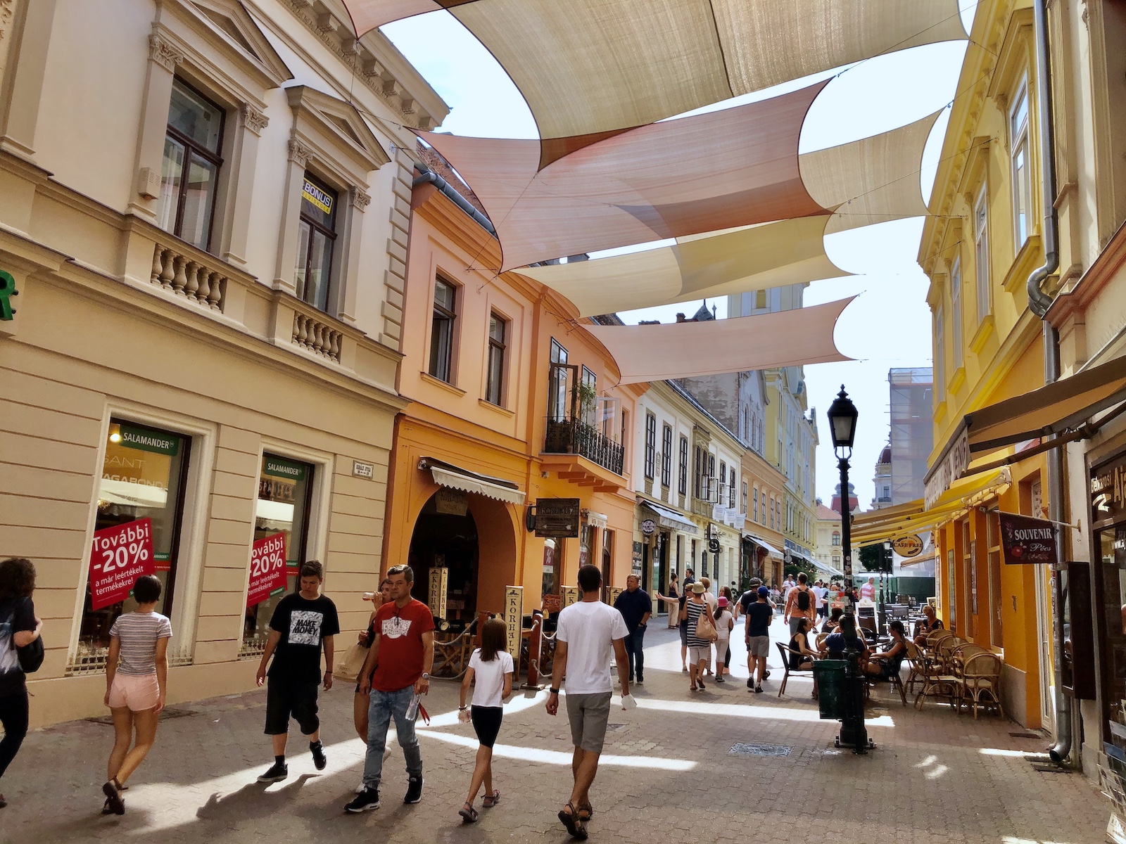 Pécs, Király utca (Fotó: Babák Zoltán)