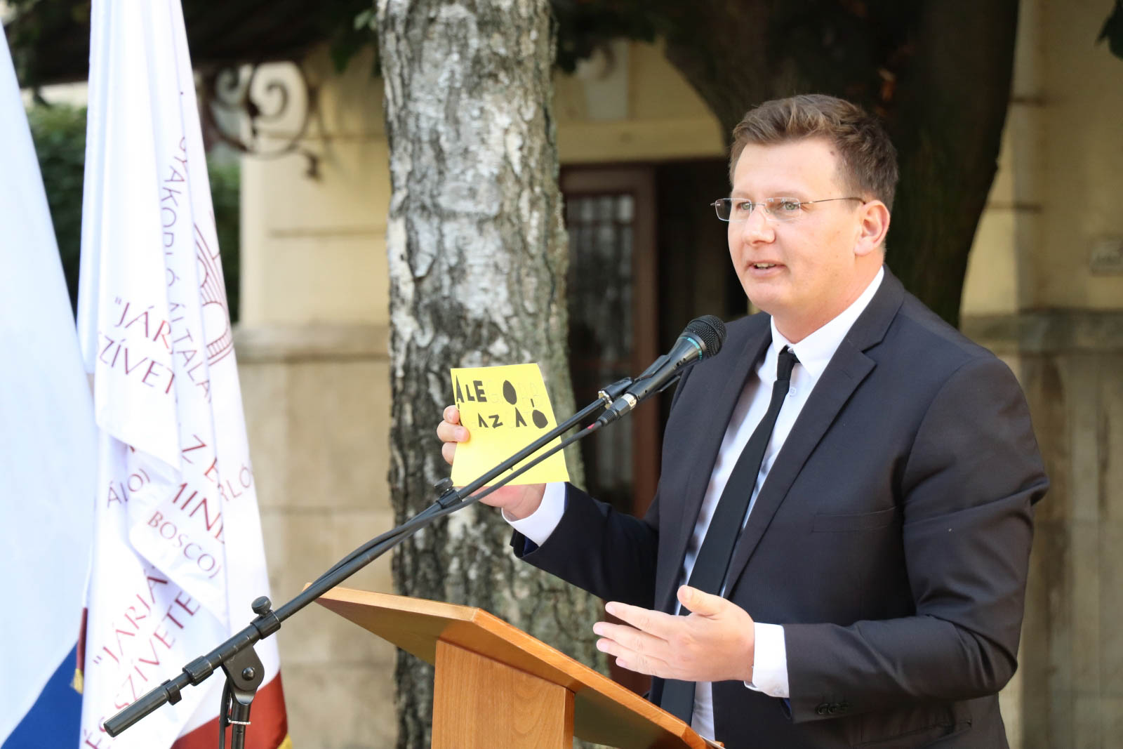 Bíró Gyula főiskolai mestertanár, a Gyakorlóintézmény igazgatója