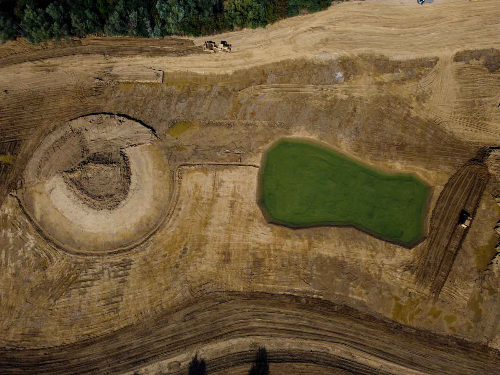 Zajlik a Pázsit-tó beruházása (Fotó: Babák Zoltán)