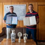 Szitó Imre és Darida Csaba a díjakkal (Fotó: Babák Zoltán)