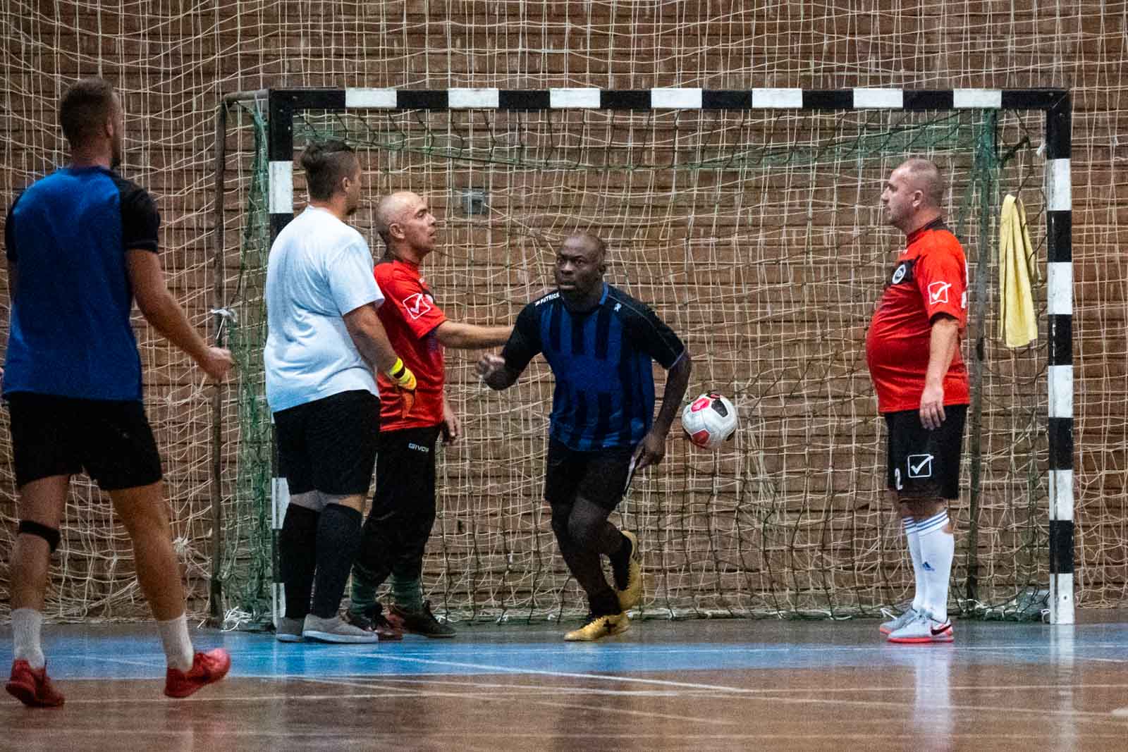 Stanley egyenlítőgólja (Fotó: Babák Zoltán)