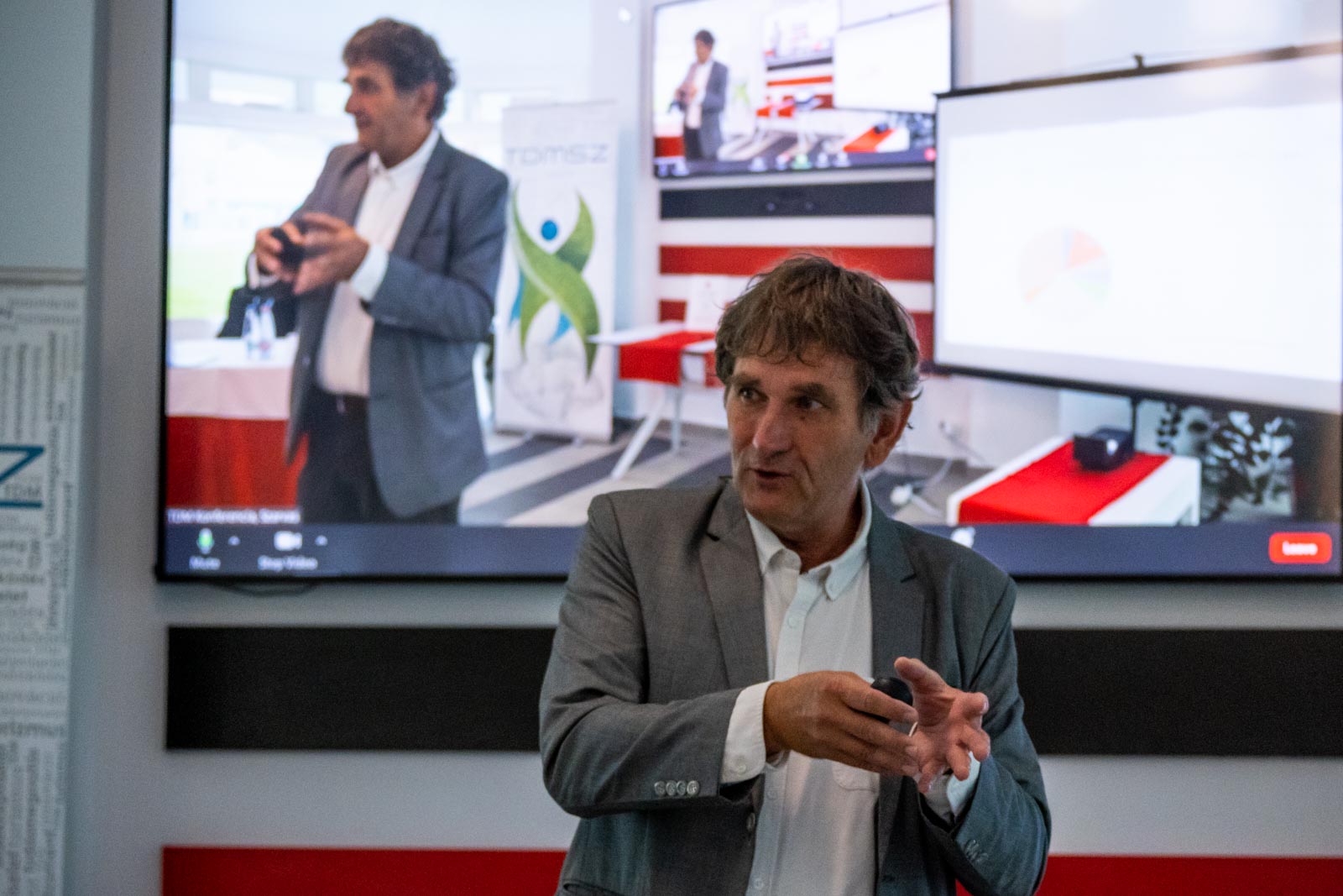 Semsei Sándor, a Magyar TDM Szövetség elnöke (Fotó: Babák Zoltán)