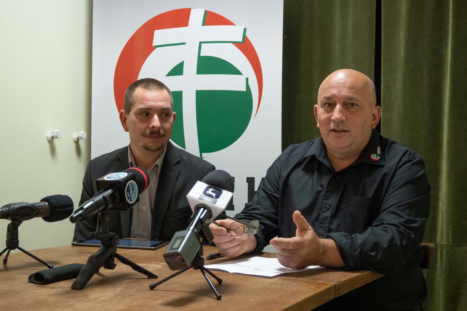 Samu Tamás Gergő és Pálinkás Tamás (Fotó: Babák Zoltán)