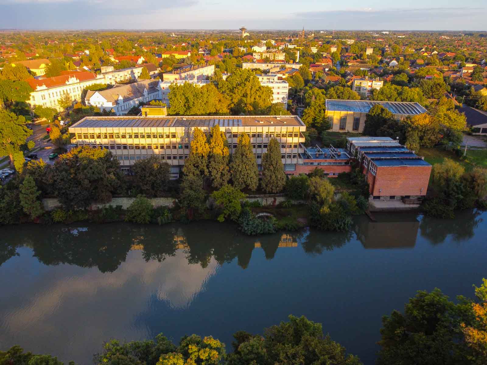 A Szent István Egyetem épületegyüttese (Fotó: Babák Zoltán)