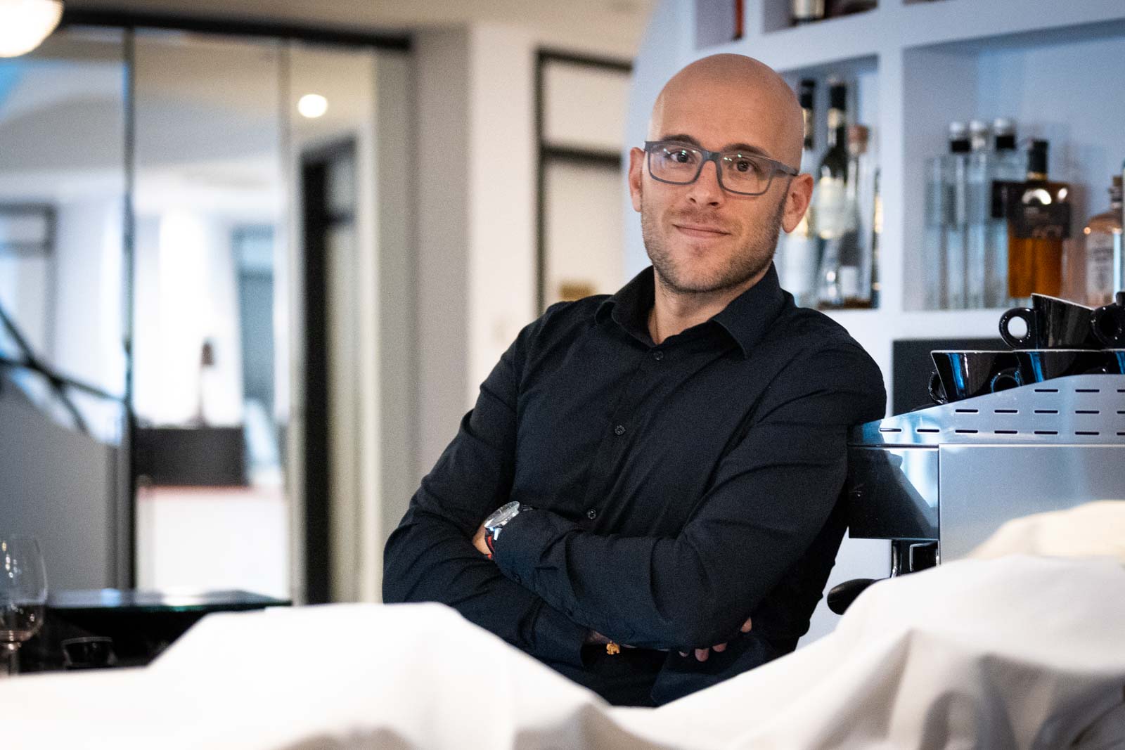 Nagy Zoltán, a Liget Wellness és Konferencia Hotel étteremvezetője (Fotó: Babák Zoltán)