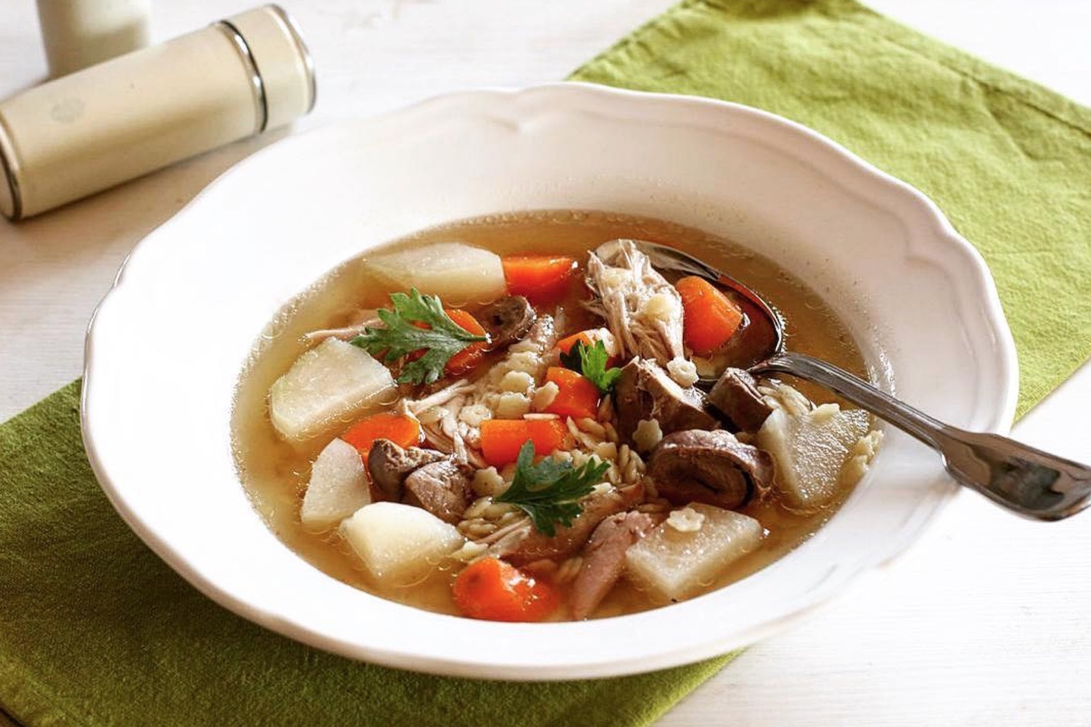 Pulykahúsleves gazdagon (Gallicoop Instagram)