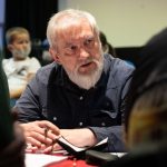 Szemán Béla a Twist Olivér olvasópróbáján (Fotó: Babák Zoltán)