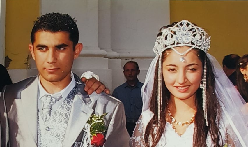 Rostás Zsolt és felesége