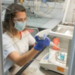 Uhljar Luca munka közben