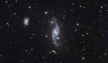Bagi László fotója az NGC3718 spirálgalaxisról