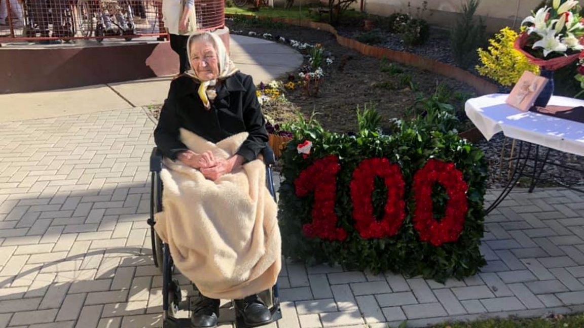 Bagi Pálné. Erzsike néni ma 100 éves