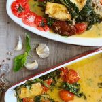 Sült feta vérvörös VAS-ágyon