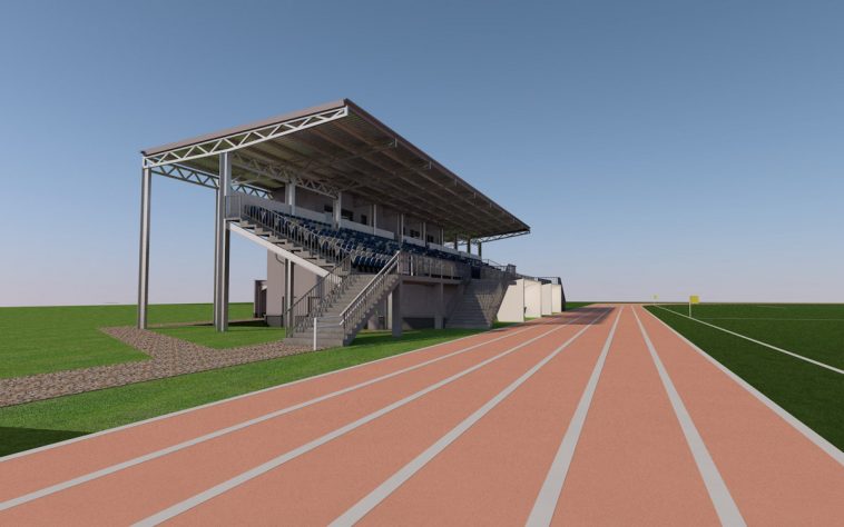 Látványterv a lelátóról