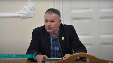 Tusjak Tamás, a Szarvasi Polgárőr Egyesület elnöke