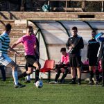 Endrefalvi góljával döntetlen Mezőhegyesen. A fotó a Mezőhegyesi SE-vel 2021. április 4-én itthon vívott mérkőzésen készült