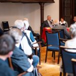 Montvajszki László és felesége, Montvajszkiné Bátor Anna Tatai László társaságában a könyvbemutatón